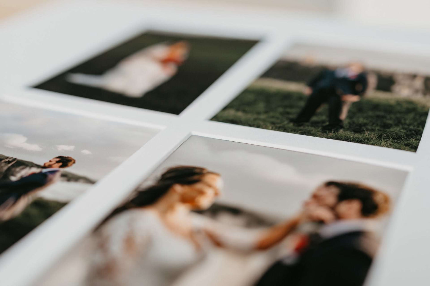 Luxury Matted Album in Cashew Leather with Fine Art Printing For Weddings and Family Photos
