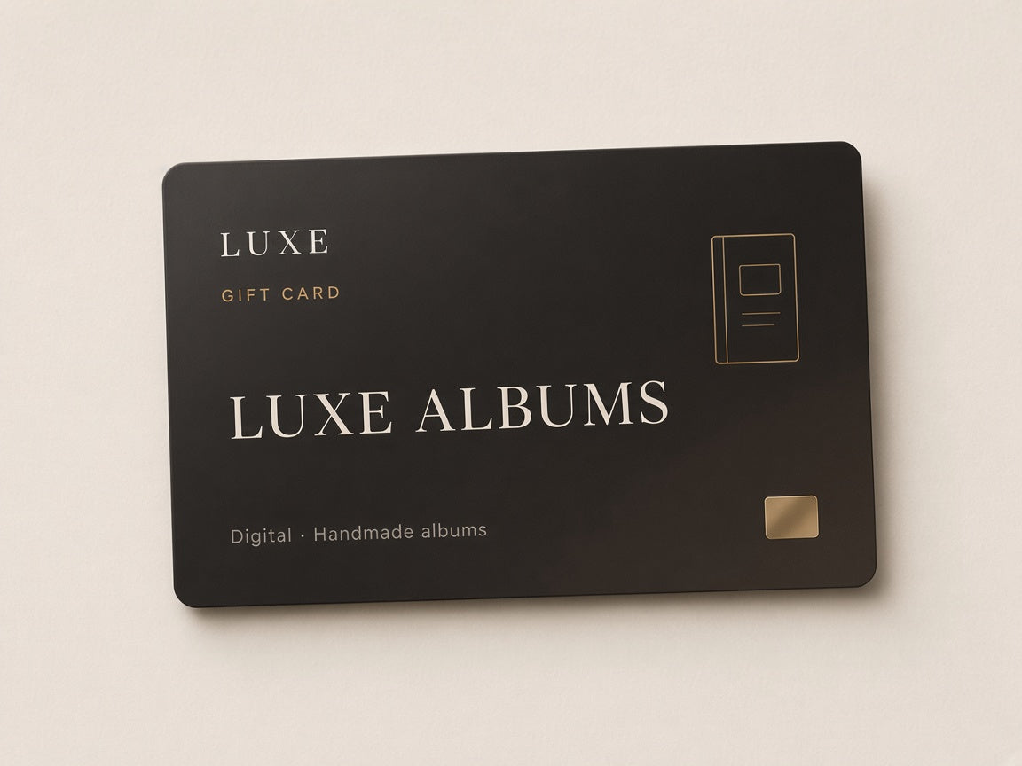 Luxe Album Gift Card
